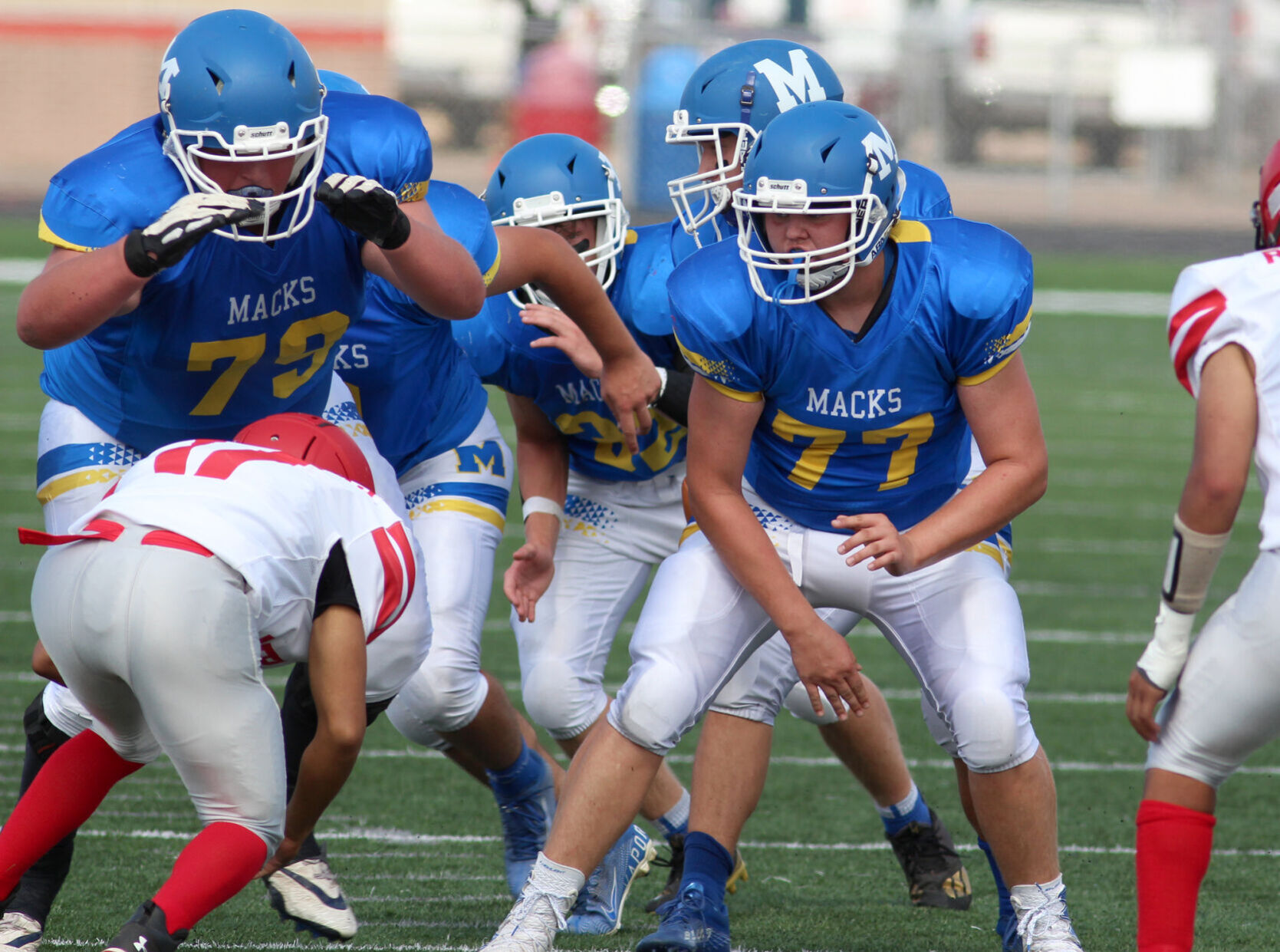 Bruce at McDonell football 9-17-22